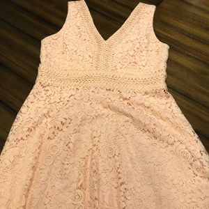 Francesca Dress - Pink Size L